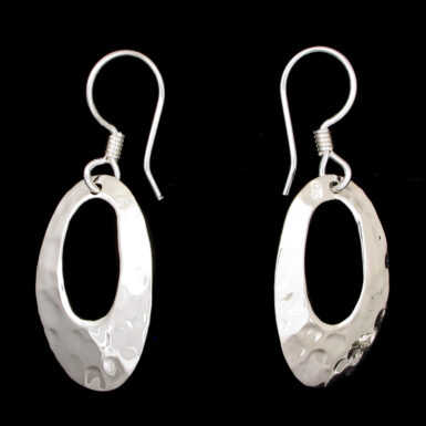 Small Hammered Open Ovals
