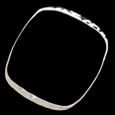 Forged Square Bangle