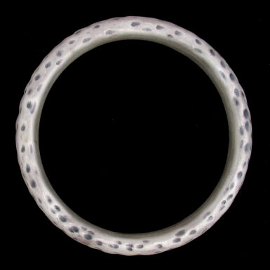 Brushed Leopard Bangle
