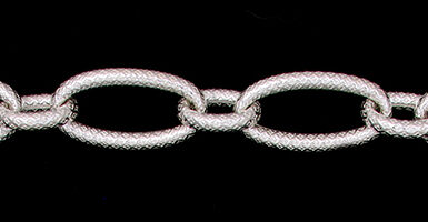 Link Bracelet with Texture
