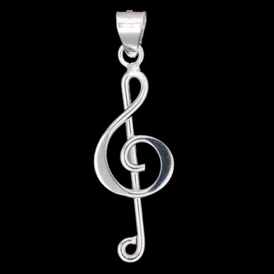 Treble Clef Pendant