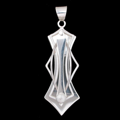 Sculptural Textured Pendant