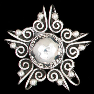 Star with Hammered Center