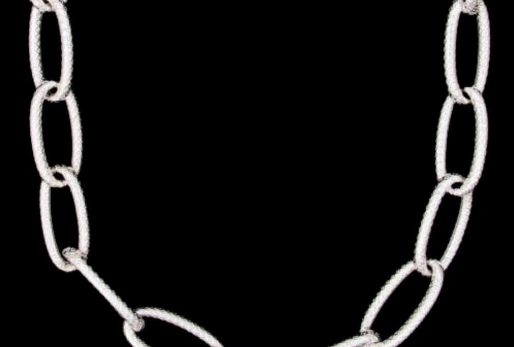 Diamond Texture Necklace