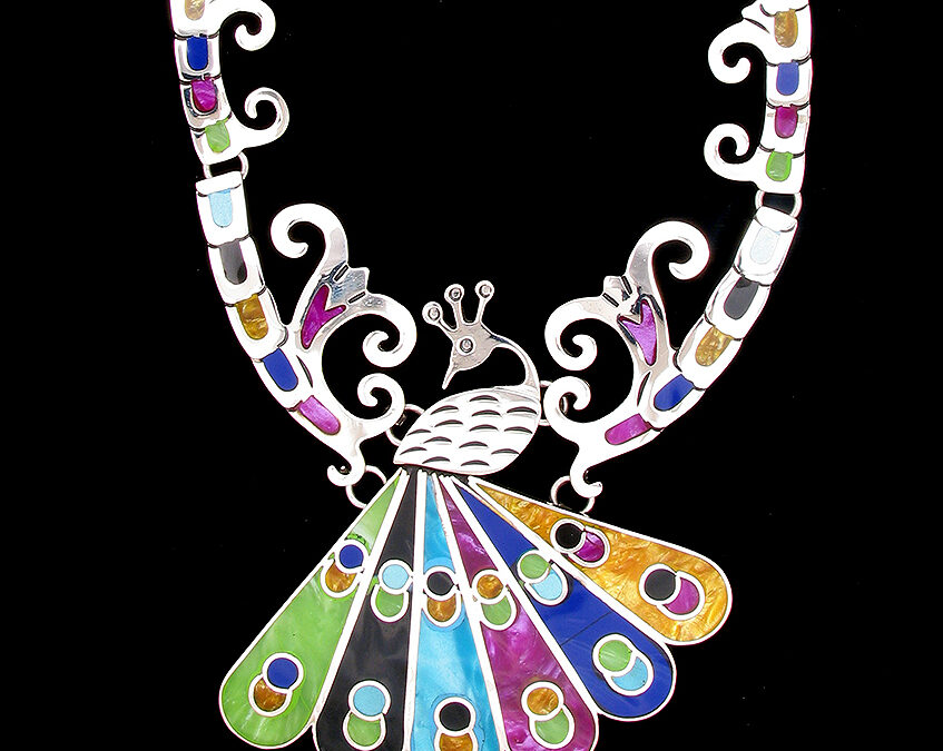 Peacock Necklace