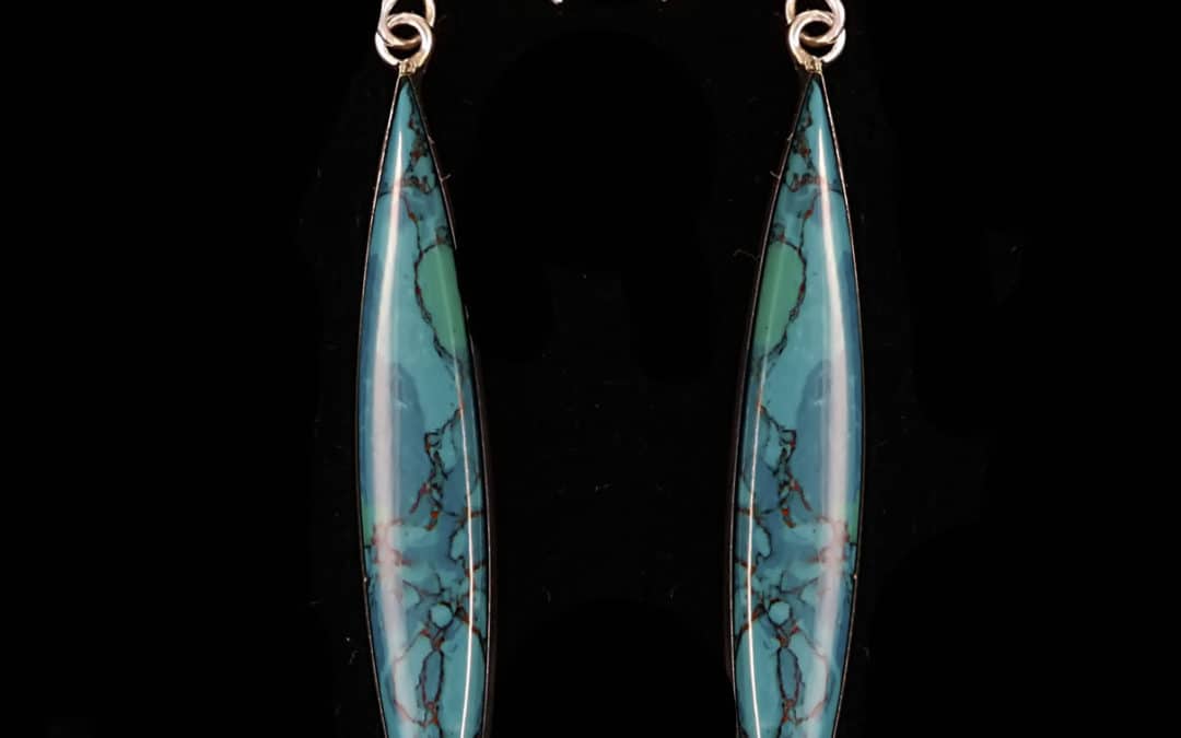 Skinny Turquoise Earring
