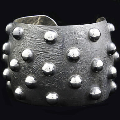 Oxidized Cuff with Dots