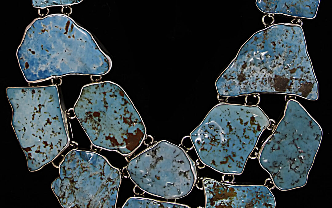 Turquoise Asymmetric Necklace