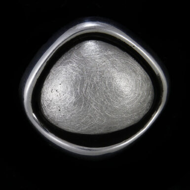 Brushed Oblong Pendant