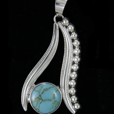 Turquoise with Half Beads