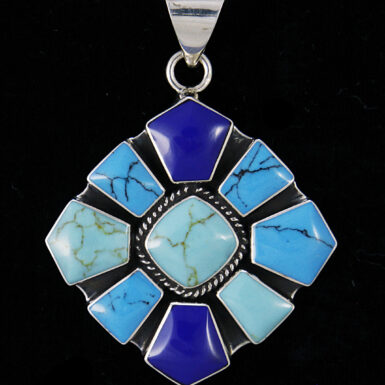 Multi Colored Enamel Flower