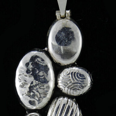 Multi Circle Pendant with Pearl