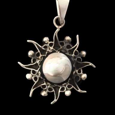 Domed Sun with Half Beads