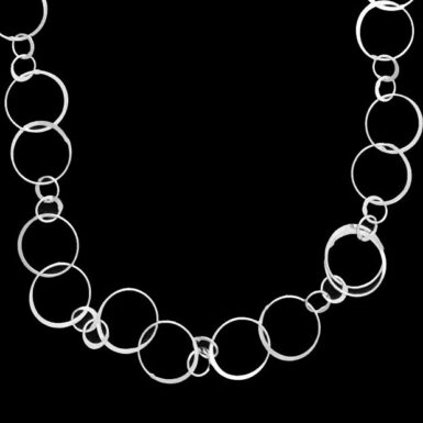 Forged Circle Necklace