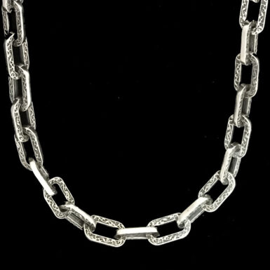 Heavy Oval with Design