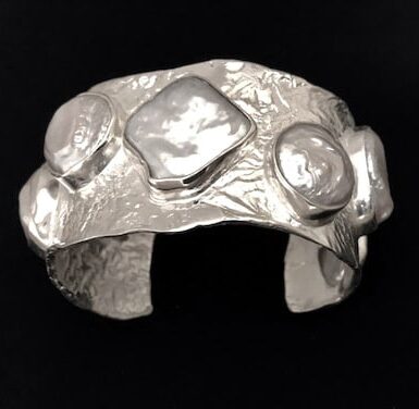 Textured with Biwa Pearls