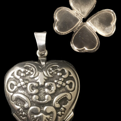 Heart to Clover Locket