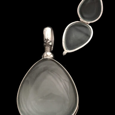 Teardrop Glass Locket