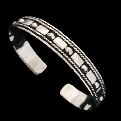 Cuff with Rectangles