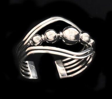Hollow Ball Cuff