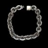 Handmade Sterling Silver Oxidized Chain Bracelet