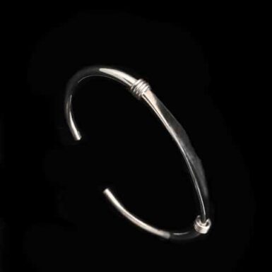 Sterling Silver Thin Cuff Bracelet