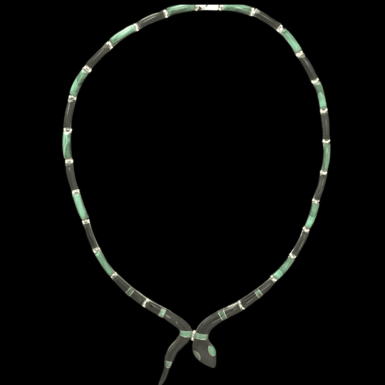 Black Snake Necklace