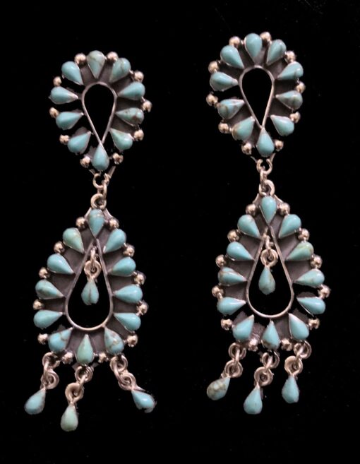 sterling-silver-double-teardrop-turqouise-earring