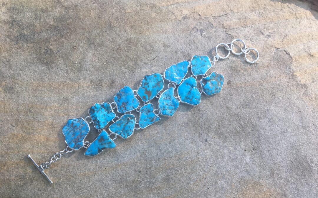 *NEW* Free Formed Turquoise Bracelet