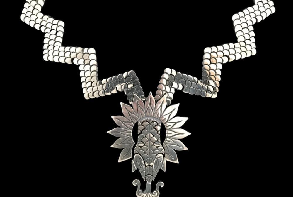 Quetzalcoatl Snake Necklace