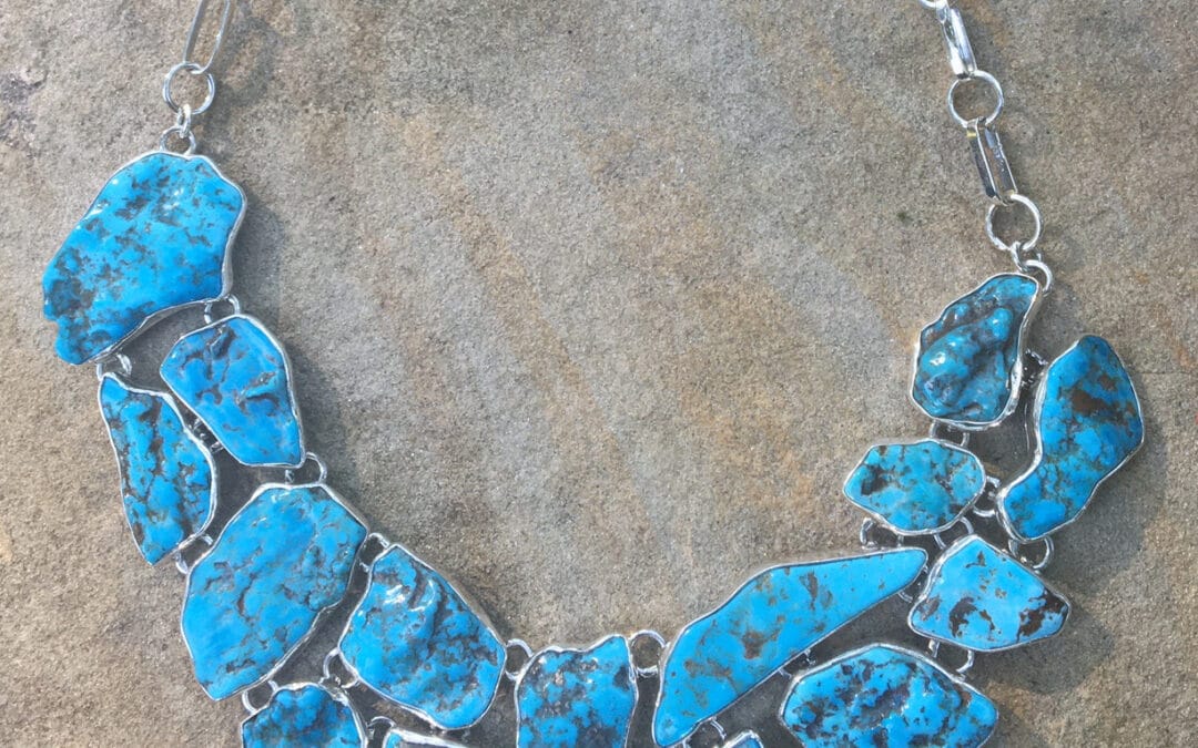 *NEW* Freeformed Turquoise Necklace