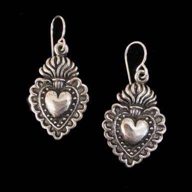 silver earring