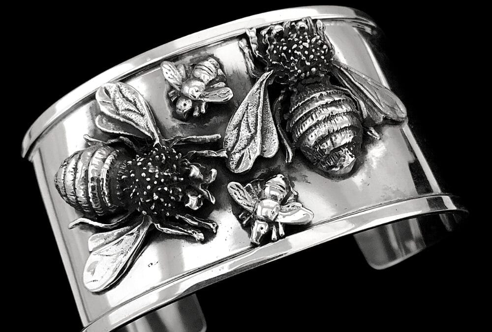 Cluster of Bees Cuff