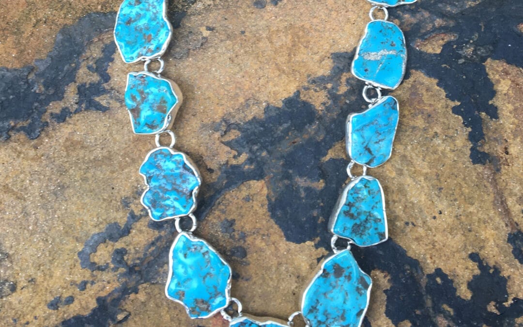 Turquoise Piece Necklace