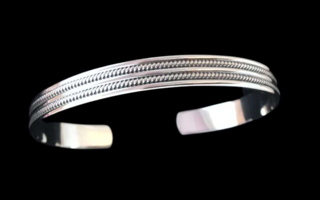 Thin Braided Cuff