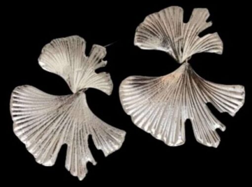 Sterling Silver Big Flower Earrings