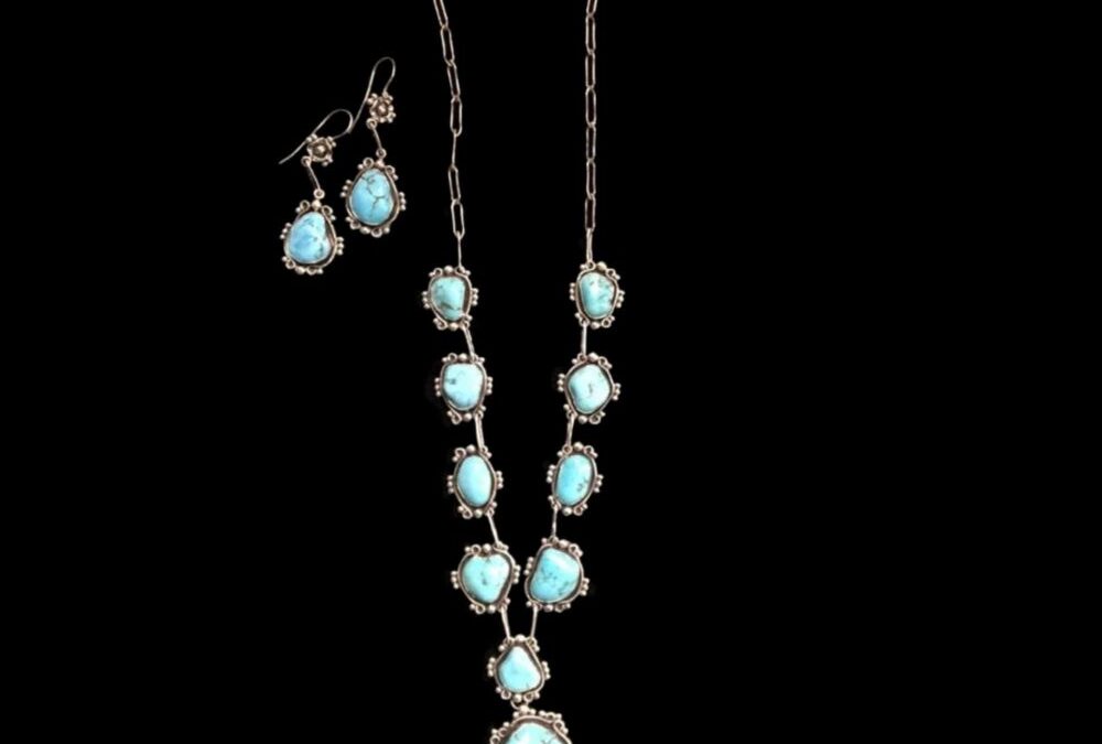 Antique Style Turquoise Set