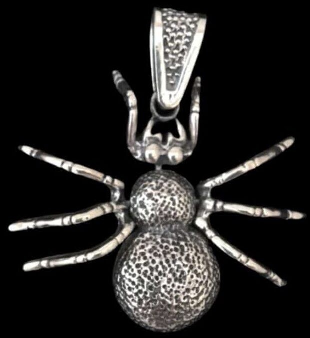 Reticulated Spider Pendant