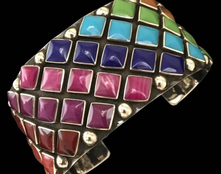 Line of Diamonds Cuff