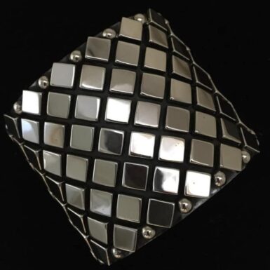 Diamond Shield Cuff Bracelet