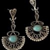 Sterling silve Old Mexico Style Oxidized Earrings