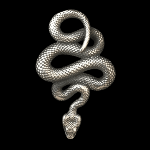 Handmade Viper Pendant