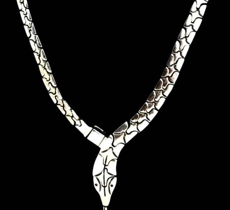 Riveted Snake Necklace